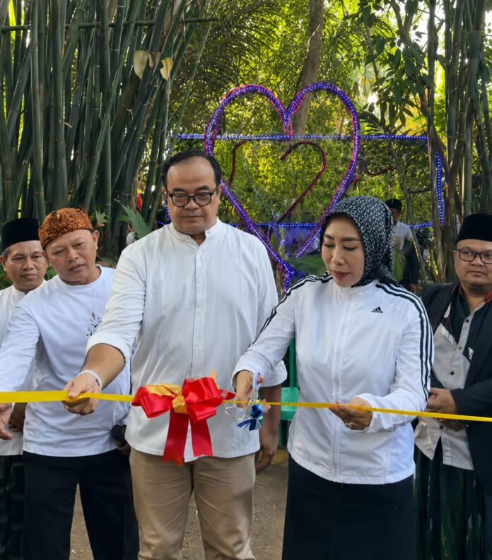 Sri Panggung Lestari resmikan Pasar Tradisional Ciakar, Panongan, Kabupaten Tangerang